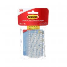 3M 7100264707 - Command Clear Decorating Clips 17026CLR