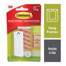 3M 7000122991 - Command™ Sawtooth Picture Hanger with Water-Resistant Strips 17040C
