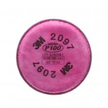 3M 7000029657 - 3M™ Particulate Filter, 2097, P100, with nuisance level organic vapour relief, 50 pairs/case