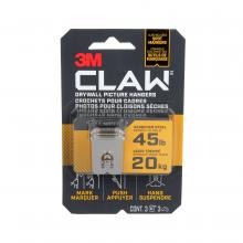 3M 7100227271 - 3M™ CLAW Drywall Picture Hanger with Temporary Spot Marker 3PH45M-3EF