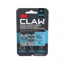 3M 7100227268 - 3M™ CLAW Drywall Picture Hanger with Temporary Spot Marker 3PH15M-5EF