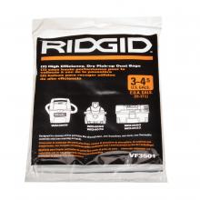 RIDGID Tool Company 23738 - High-Efficiency Dust Bags (VF3501)