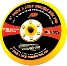 G2S ATD-2076 - 6" QUICK CHANGE SANDING DISC PAD, HOOK & LOOP