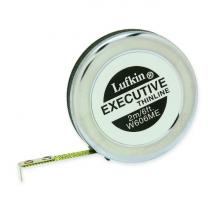 Crescent Lufkin W606 - 1/4" x 6' Executive® Thinline Yellow Clad Pocket Tape Measure