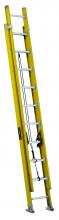 Louisville Ladder Corp FE4216HD - 16' Fiberglass Extension Ladder, Type IAA, 375 lb Load Capacity