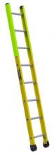Louisville Ladder Corp FE8908 - 8' Fiberglass Manhole Ladder, Type IAA, 375 lb Load Capacity