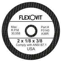 Flexovit Abrasives F0140 - REINFORCED CUTOFF WHEEL