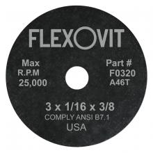 Flexovit Abrasives F0320 - REINFORCED CUTOFF WHEEL