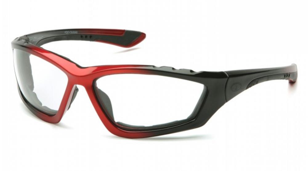 Accurist - Black/Red Padded Frame/Clear Anti-Fog Lens