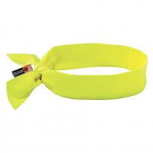 Ergodyne 12601 - 6700FR Lime FR Cooling Bandana Headband - Tie