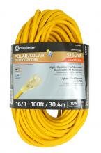 Southwire 14270008 - EXTCORD, 14/3 SJEOOW 25' BLACK PS