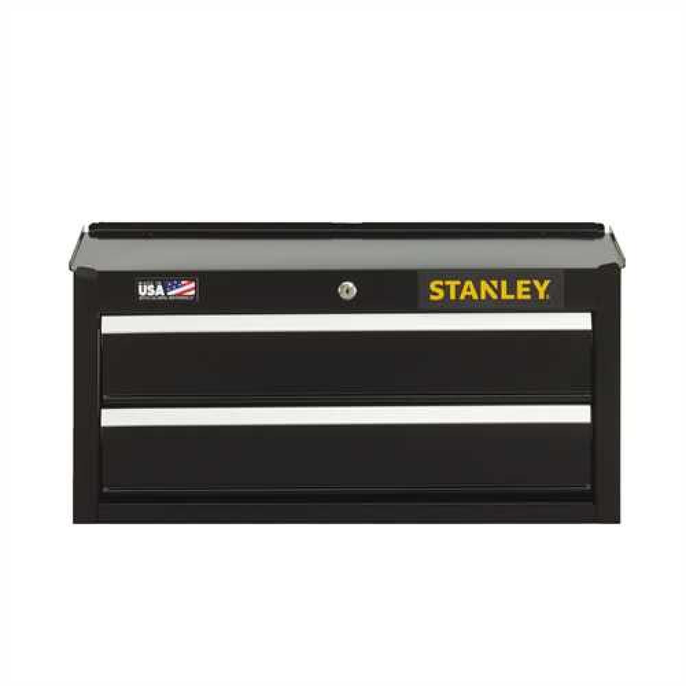 Black Stanley STST22744BK 26-Inch 300-Series 4-Drawer Storage Tool Cabinet 
