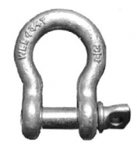 Vanguard Steel 2902 5232 - ‘Silver Pin’ ® Screw Pin Anchor Shackles