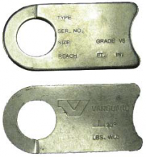 Vanguard Steel 3963 0001 - Sling Identification Tags