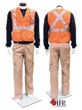 IFR Workwear 1715-2130-2XL - Yard Vest - Style 1715 - Orange - 2XL