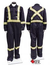 IFR Workwear ASN3108-34 - Avenger Coverall Style 3108 WS Navy 7oz - 34