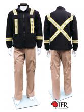 IFR Workwear OSN324-2XL - Fleece Jacket Full Zip - WS - Navy - 2XL