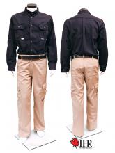 IFR Workwear UPN650-2XL - Ultrasoft Work Shirt Style 650 NS Navy 7oz - 2XL
