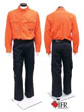 IFR Workwear UPO650-2XL - Ultrasoft Work Shirt Style 650 NS Orange 7oz - 2XL