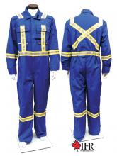 IFR Workwear USB109-34 - Ultrasoft Coverall Style 109 WS Blue 9 oz - 34