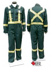 IFR Workwear USG108-52 - Ultrasoft Coverall Style 108 WS Green 7oz - 52