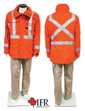 IFR Workwear USO413-2XL - Ultrasoft 3 in 1 Jacket Style 413 WS Orange - 2XL