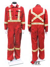 IFR Workwear USR109-38 - Ultrasoft Coverall - Style 109 - WS - Red - 38