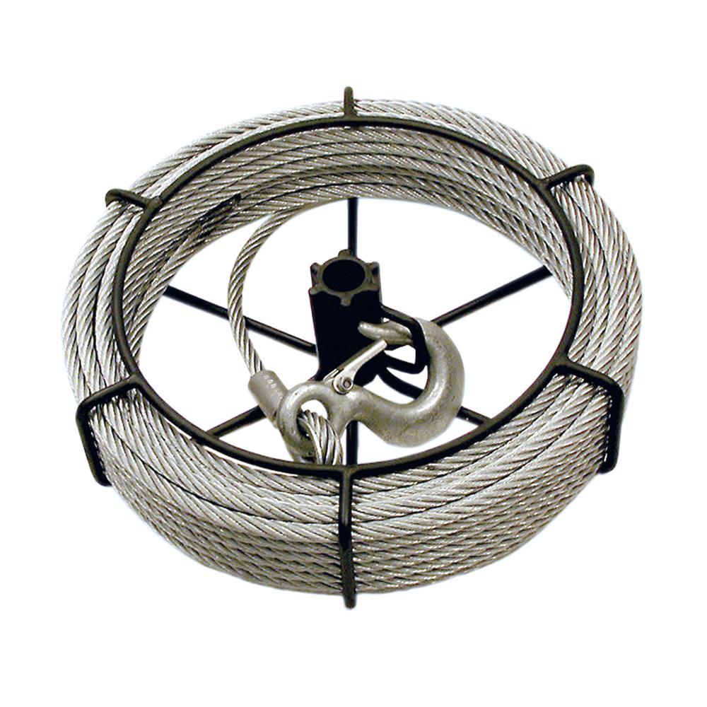 1-1/2 Ton 100&#39; Cable Assembly For JET Wire Grip Pullers