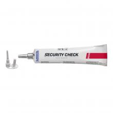 LA-CO 096670 - Security Check Paint Marker, Red