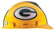 MSA Safety 818395 - NFL V-Gard Protective Caps, Green Bay Packers